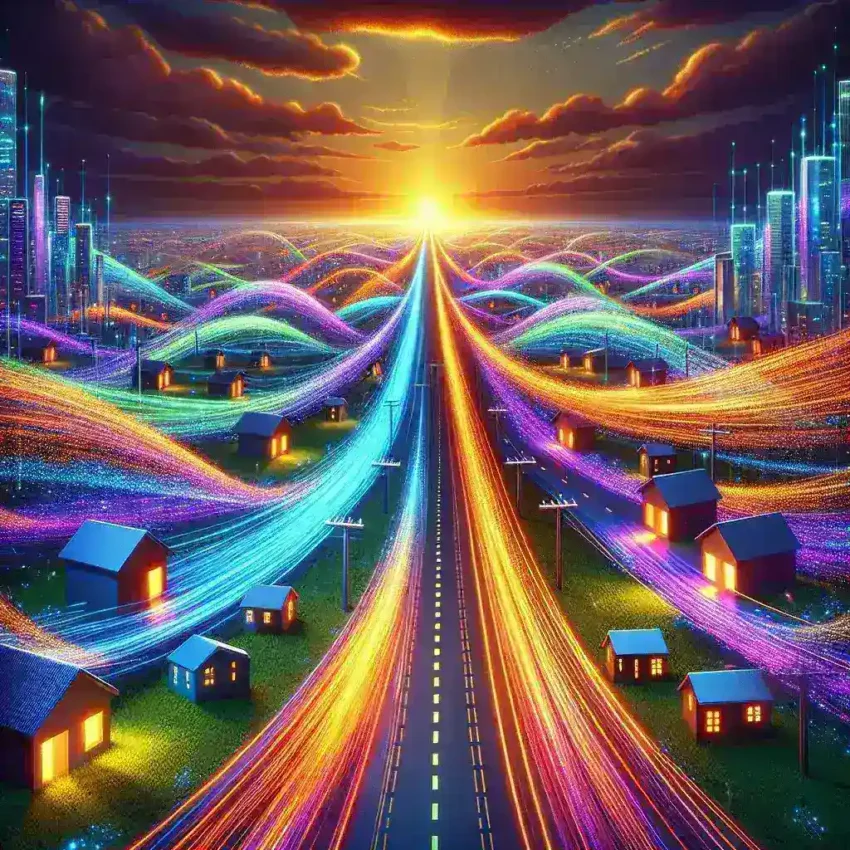 "Infografía sobre nuevas reglas de la CNMC para la neutralidad de red en servicios de vídeo de alta demanda, destacando puntos clave y regulaciones actuales en el sector audiovisual."